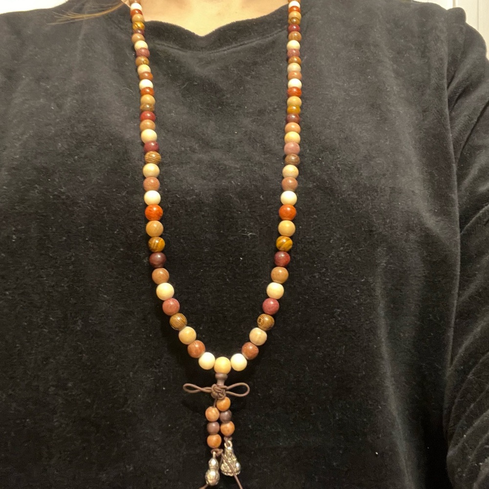 Wood Beads Necklace